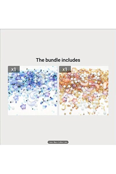 Choice قلادات مختلطة متدرجة الألوان 2 في 1 من البورسلين الأبيض على شكل نجمة ق...