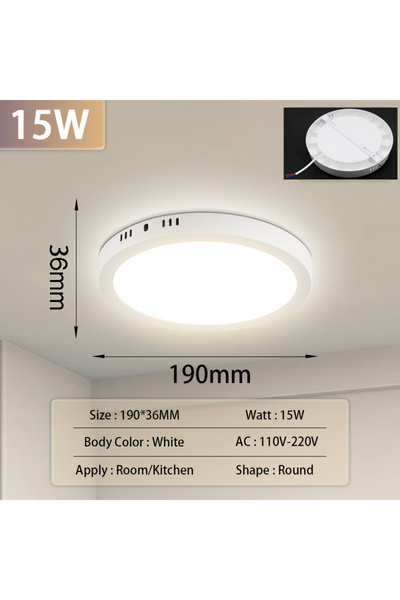 Choice Led Ceiling Lamp 110-265V Ultra Thin Panel Led Light for Living Room B...
