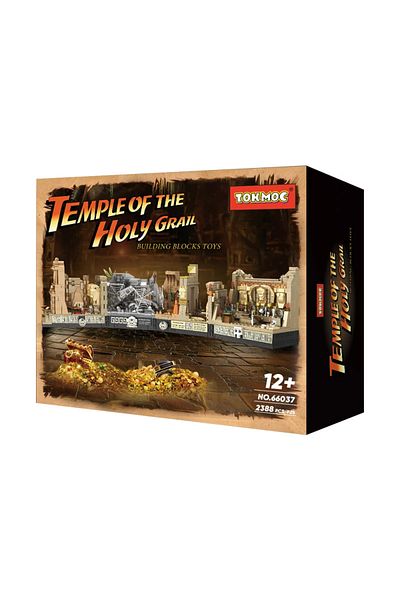Choice Parper Instruction 2388pcs With Box Moc Movie Indiana Jones Temple Of The Classic Building Block Com