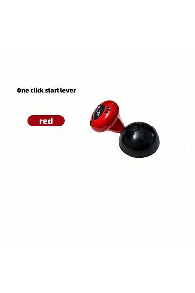 Choice Red Luxury Metal Push-to-start Button Cover For Car, Engine Start/stop Joystick, Ball-bar Starter Co