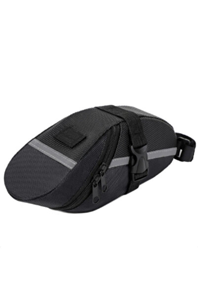 Choice حقيبة سرج دراجة سوداء من النايلون المقاوم للماء وحقيبة فك الدراجة الجب...