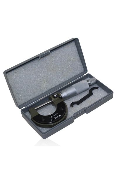 Ninth World 0-25mm Wholesale Outside Micrometer 0-25mm / 0.01mm Gauge Vernier Caliper Measuring Tool