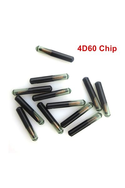 Choice 5pcs 5/10/20/30pcs/lot 4d60 Car Key Chip Blank Glassy Transponder Key Chip Id 4d 60 Auto Chip For Fo