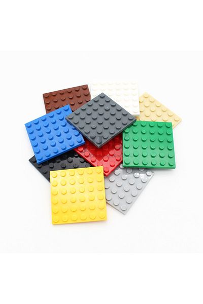 Choice 10 قطع Moc 3958 لوحة قاعدة صغيرة إبداعية 6 × 6 مكعبات بناء DIY متوافقة مع التجميعات...