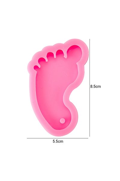Choice 32 Heart Shape Keychain Casting Silicone Molds Dog Paw Print Resin Molds For Key Chain Pendant Makin