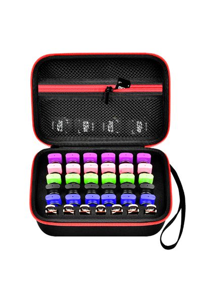 Choice Red Zipper Usb Flash Drive Case Sd Cards Thumb Drive Memory Card Holder Sd Sdxc Sdhc Card Storage Ba