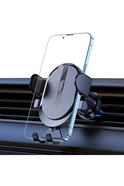 Choice Black New Car Phone Holder Stand Mount Upgrade Auto Locking Universal Phone Holder With Hook Clip Fo