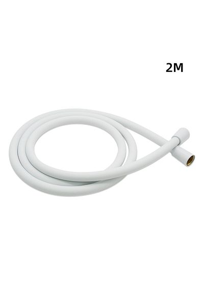 Choice White-2m Briskspring High Quality Silicone Shower Hose 1.5/2m Flexible Bath Tube Explosion Proof Plu