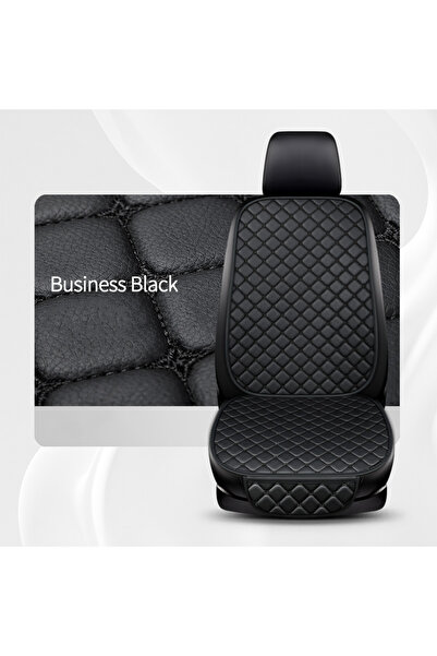 Choice غطاء مقعد سيارة جديد من الجلد الصناعي باللون الأسود من Style 2، وسادة ...