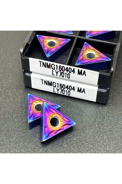 Choice Tnmg160404 Ma Ly7010 10pcs Tnmg160404 Ma Tnmg160408 Ma High Quality Nano Blue Carbide Turning Tool