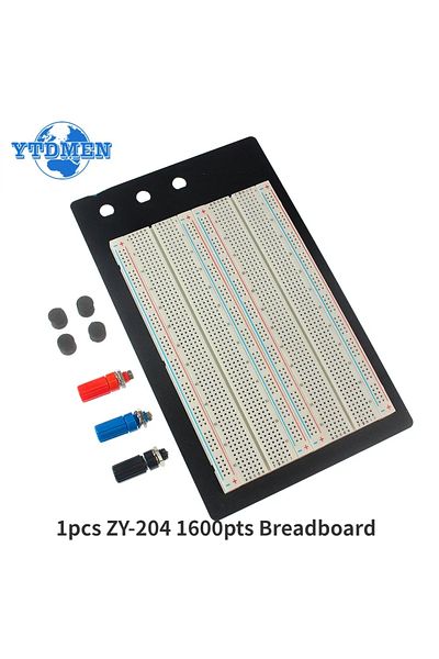 YTDMEN 1pcs Breadboard Zy-204 Breadboard Dupont Wire Kit 20cm 20/40pin Male To Male Dupont Line Cable 4 Bus