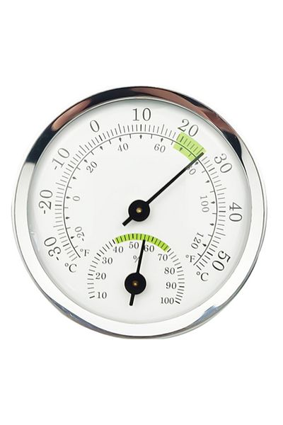 Aideepen Green Mini Thermo-hygrometer Analog Indoor Hygrometer Temperature And Humidity Meter Battery Free Di