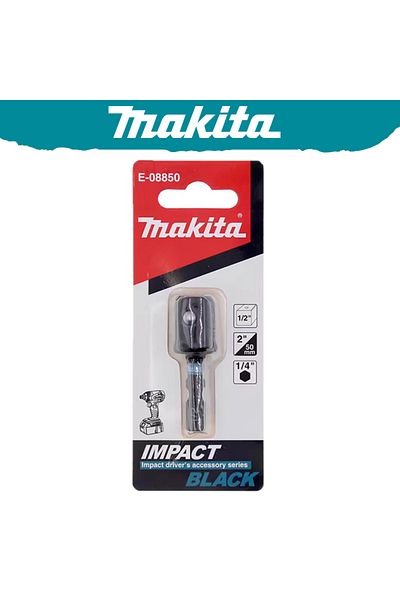 Makita E-08850 Impact Black Magnetic Sleeve Series Hexagonal Handle Adapter Drill Drive Bit Tool Acc