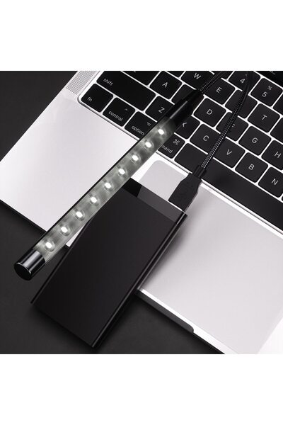 Choice Silver USB LED Book Light USB Powered Metal Material 10 LED Flexible Night Lamp For Laptop PC Comput