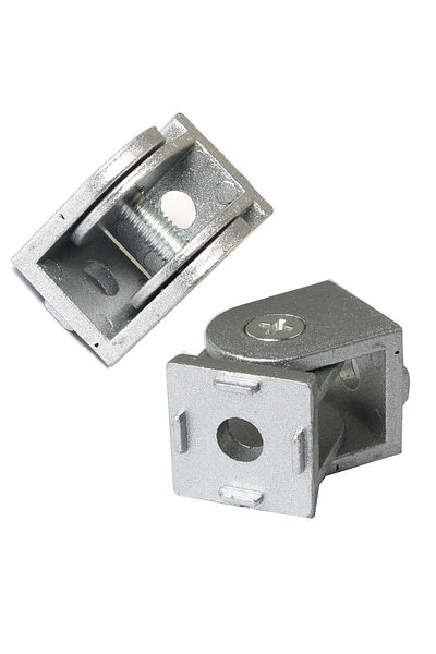 Choice 40s Connector 1pcs 2020 Series Aluminum Extrusion Profile Die-Cast Zinc Alloy Flexible Pivot Joint C