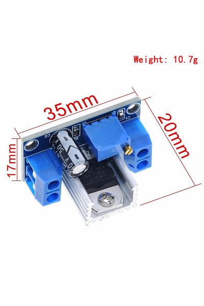 Choice LM317 DC-DC Converter Buck Step Down Circuit Board Module Linear Regulator LM317 Adjustable Volta...