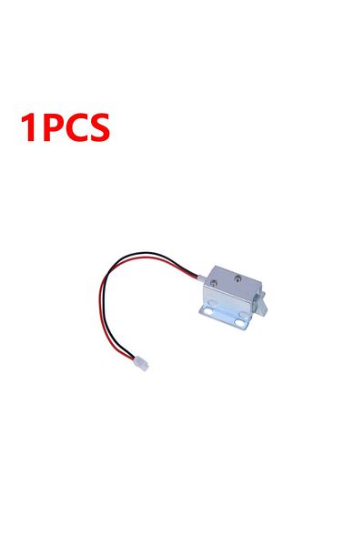 Choice 1pcs 10/1pc Electronic Lock Catch Door Gate 12v 0.4a Release Assembly Solenoid Universal Drawer Anti
