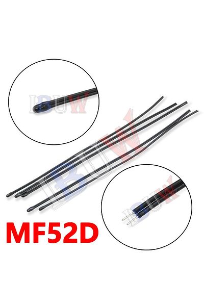 Choice MF52D 10K B3435 10PCS NTC Thermistor Thermal Resistor MF52B MF52D 10K 100K Probe strap wire B3950 B3