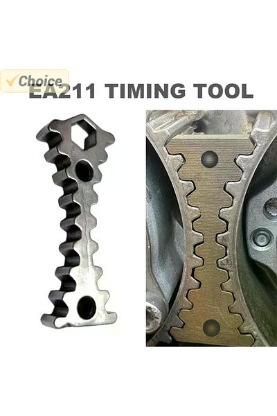 Choice EA211 Camshaft Locking Tool Universal Camshaft Retainer Wrench Durable Vehicle Belt Runner Repair...