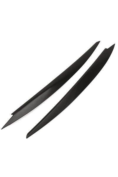 Choice Black 2pcs For Vw Golf 7 Vii Gti Gtd R Mk7 2013-2017 Headlight Eyebrow Eyelid Cover Trim Abs Carbon