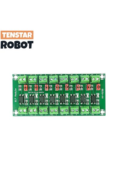 BOARDTSTAR 8ch Optocoupler Pc817 2/4/8 Channel Optocoupler Isolation Board Voltage Converter Adapter Module 3.6