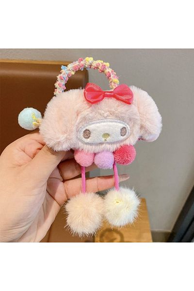 Choice Melody Sanrio Hello Kitty Elastic Hair Bands Cute Anime Cartoon Fashion Kuromi Girls Hair Accessori