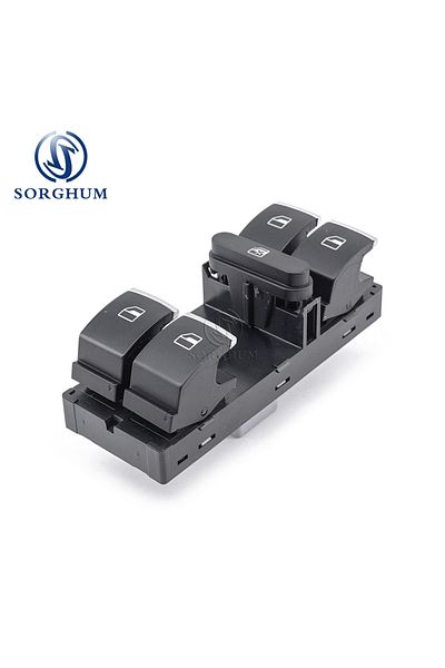 Choice Car Chrome Switch 5nd959857 Power Window Master Switch Control Button For Vw Jetta Tiguan Golf Mk5 G
