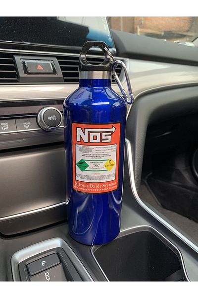 Choice Blue Car Insulation Cup Nos Nitrogen Cylinder Vacuum Stainless Steel Kettle 500ml High-capacity Trav