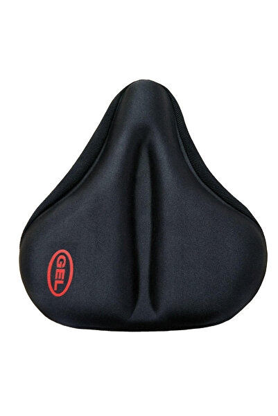 Choice غطاء وسادة سيليكون أسود لزيادة وتوسيع مقعد الدراجة الجبلية السميك للسي...