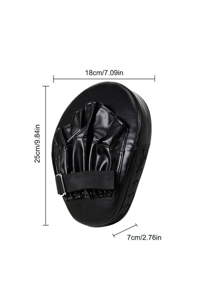 Choice قفازات ملاكمة كيك بوكسينغ سوداء قطعة واحدة من الجلد الصناعي وحقيبة هدف...