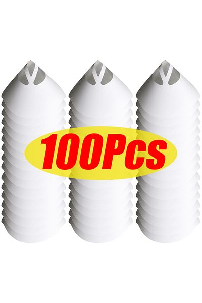 Choice 100pcs 10-300pcs Car Paint Spray Mesh Paper Filter Purifying Straining Funnel Disposable Paint Filte