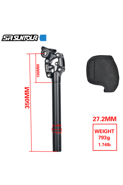 Choice SUNTOUR 27.2MM Case SR Suntour NCX تعليق تخميد الدراجة عمود مقعد الدرا...