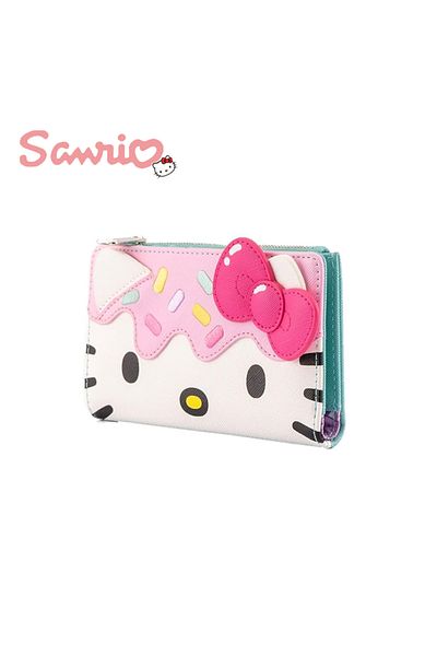 Choice Hello Kitty Wallet New Sanrio Hello Kitty Loungefly Wallet Clutch Purse Women's Purse Card Bag Doubl