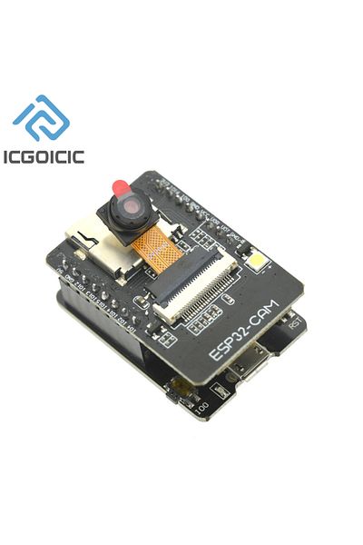 Choice مجموعة Esp32-cam 2 وحدة Wifi Esp32-cam إلى Wifi لوحة تطوير Esp32 Cam 5 فولت متوافقة مع البلوتوث Wi-Fi