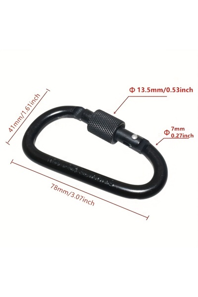 Choice Red 6pcs/Set 1/4" Hexagonal Shank Screwdriver Head Holder Extension Rod Key Chain Adapter Drill Bit