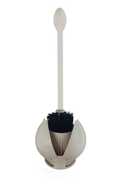 Prima Nova Beige Lotus Toilet Brush
