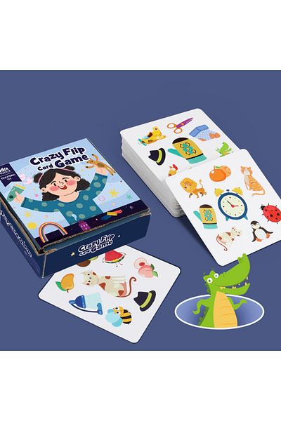 Choice Card Kids Memory Matching Crazy Cards Toy Parent-child Interactive Cognition Games Early Educational