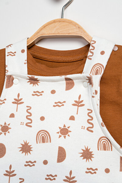 Baby Fou T-Shirt and Salopet Set - Set of 2