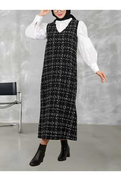 CNG MODA Скромна туид тъкан джилбаб