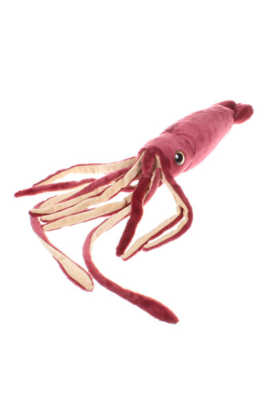 Choice دمية حيوانية على شكل حبار أحمر نبيذي لطيف مقاس 75 سم، ألعاب قطيفة ناعم...