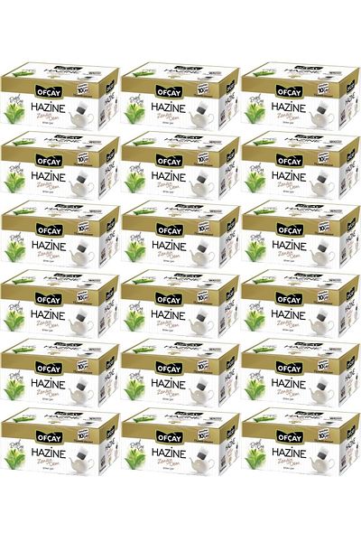 Ofçay Treasure Zengindem Teapot Bag Black Tea 540 Pieces*15GR (18PK*30)