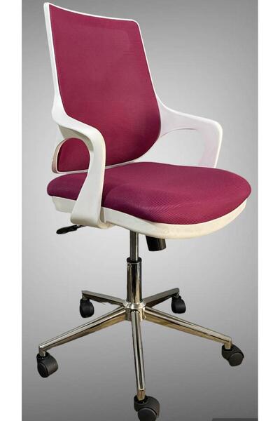 neonx /WHİTE YAREN METAL AYAKLI/ÇALIŞMA SANDALYESİ/PERSONEL SANDALYESİ/OFİS SANDALYESİ/GENÇ ODASI///