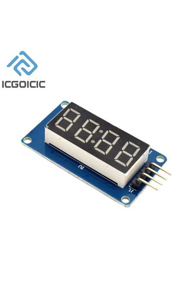Choice TM1637 LED Display Module For Arduino 7 Segment 4 Bits 0.36Inch Clock RED Anode Digital Tube Four...