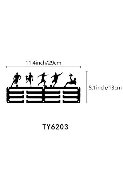 HELLOYOUNG Ty6203 1pc Football/running Medal Hanger Display Stand For Wall Home Badge Competition Gymnastics Sw