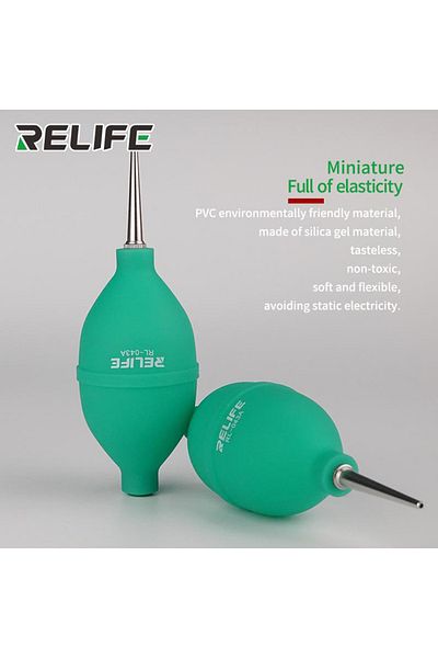 Choice Blue RELIFE 2in1 Phone Repair Dust Cleaner Air Blower Ball Cleaning Pen for Phone PCB PC Keyboard D