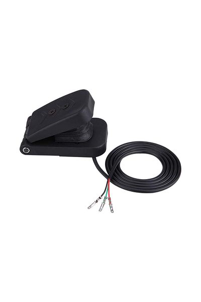 Choice Black Electric Tricycle Throttle Gas Pedal Speed Control Accelerators Brake Foot Universal Black Pla