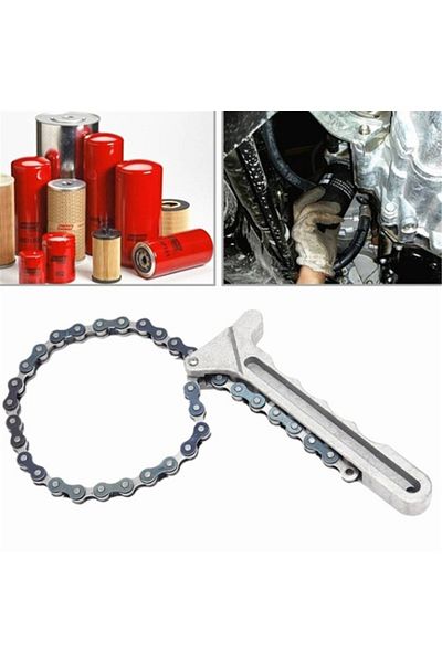 Choice Universal Oil Chain Wrench Auto Engine Engine Oil Car Fuel Filter Filter Removal Tools Torque Cha...