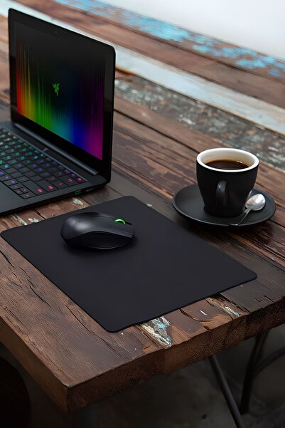 Pernem Mouse Pad Black 17X22 Mouse Mat Waterproof Desk Mat Computer Laptop Office Mini Accessory