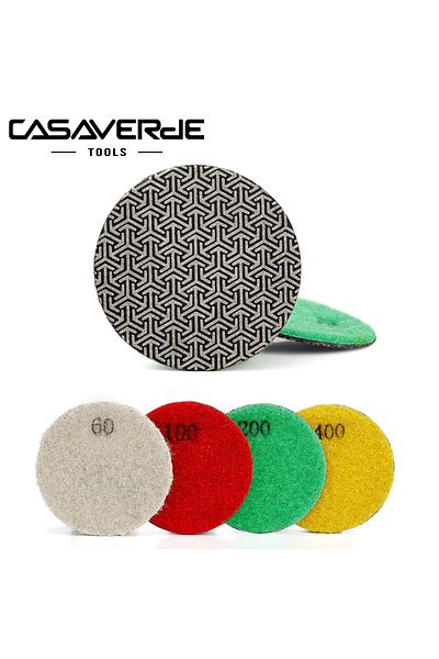 Choice Grit 100-1pc 50mm Casaverde 1pc 50mm Electroplated Diamond Polishing Pads Fast Removal Tile Glass Co