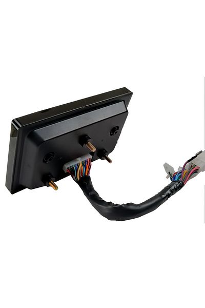 Choice 12V Universal Adjustable LED Digital Motorcycle Speedometer RPM Dashboard With Temperature Gear 1...